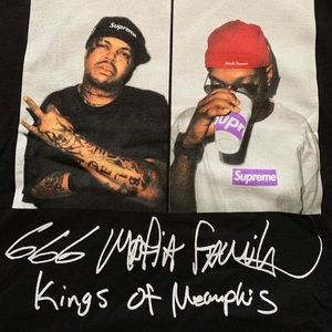 SUPREME THREE SIX MAFIA Tee